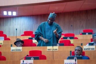 Senate in session discussing security resolutions regarding the Plateau State killings and IGP Olatunji Disu investigation.