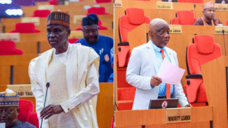 L-Tahir Monguno, R-Abba Moro