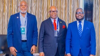 Henry Nwawuba at the 152nd IPU Assembly in Istanbul