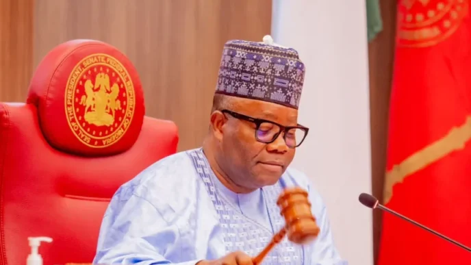 Senate President Akpabio presides