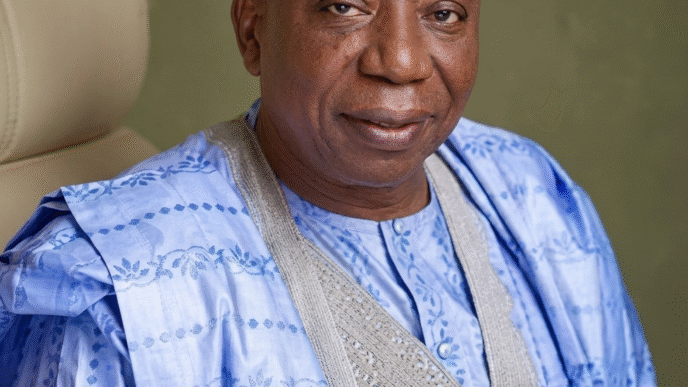 Senator Adamu Aliero, sponsor of the CIRFMAN Bill, attending the Senate public hearing on the Chartered Institute of Revenue and Fiscal Management.
