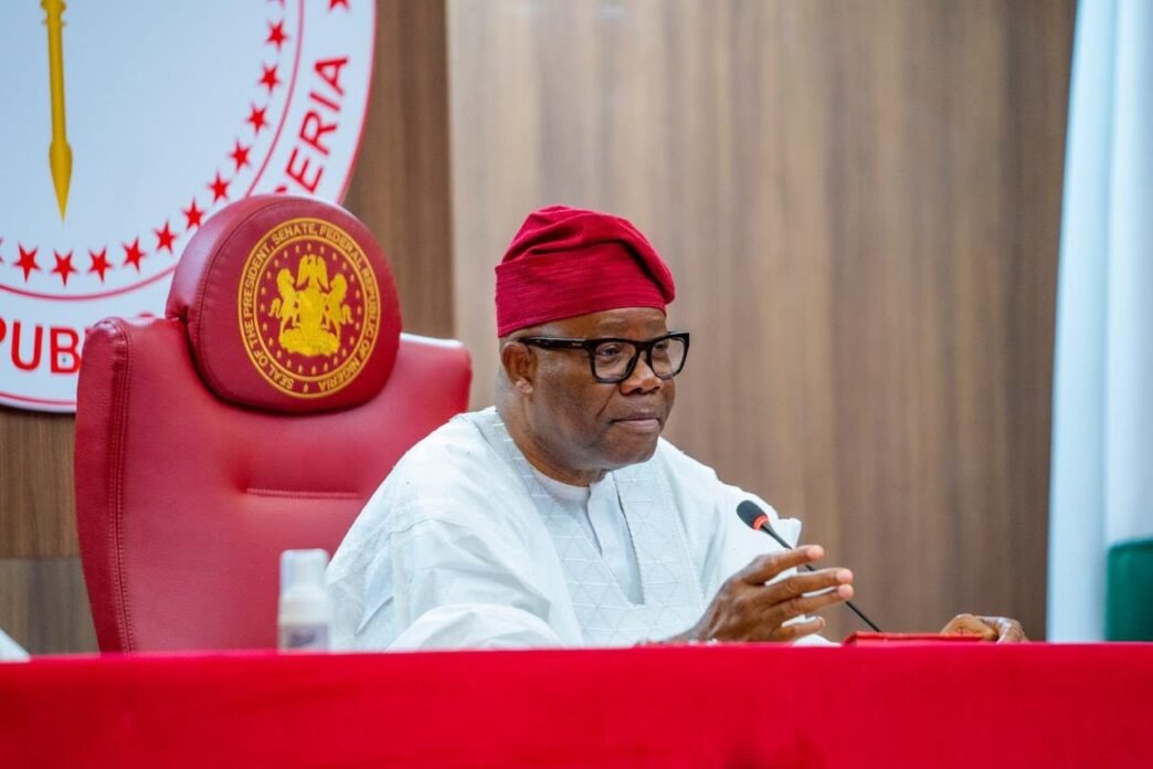 Senate President Godswill Akpabio Presiding over plenary session