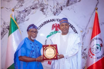 Senator Joseph Ikpea & Brig.Gen Mohammed Buba Marwa