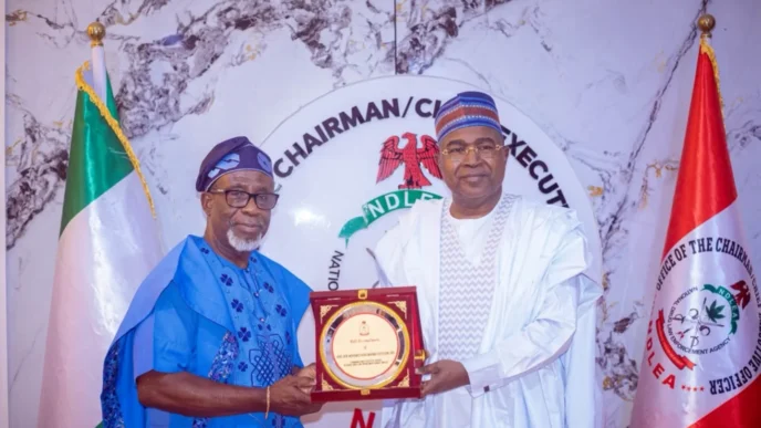 Senator Joseph Ikpea & Brig.Gen Mohammed Buba Marwa